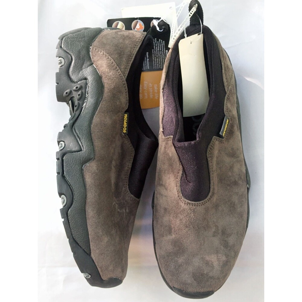 Nevados Mens Carbon Low Suede Walking Trail Slip-On  Size 8.5 Omni Directional